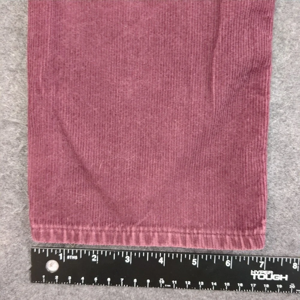 Gap Kids Corduroy Pants Burgundy Size 12 Original Fit Casual Trousers‎